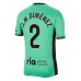 Günstige Atletico Madrid Jose Gimenez #2 3rd Fussballtrikot 2023-24 Kurzarm